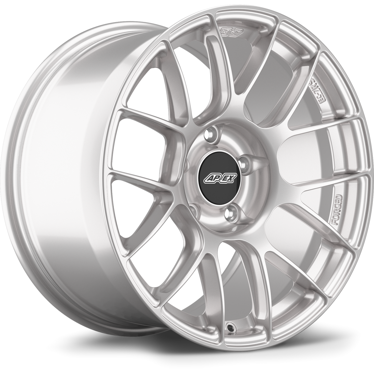 Apex 18" EC-7RS Forged 5x130 Wheel (Race Silver) - Porsche