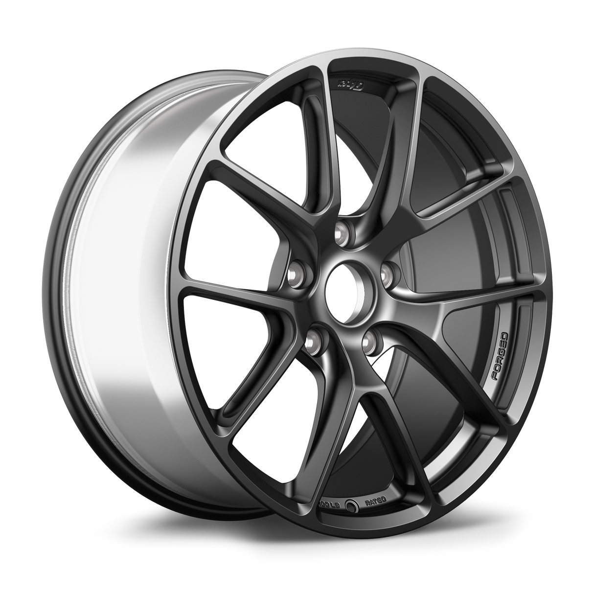 Apex 19" VS-5RE Forged 5x130 Wheel (Satin Black) - Porsche
