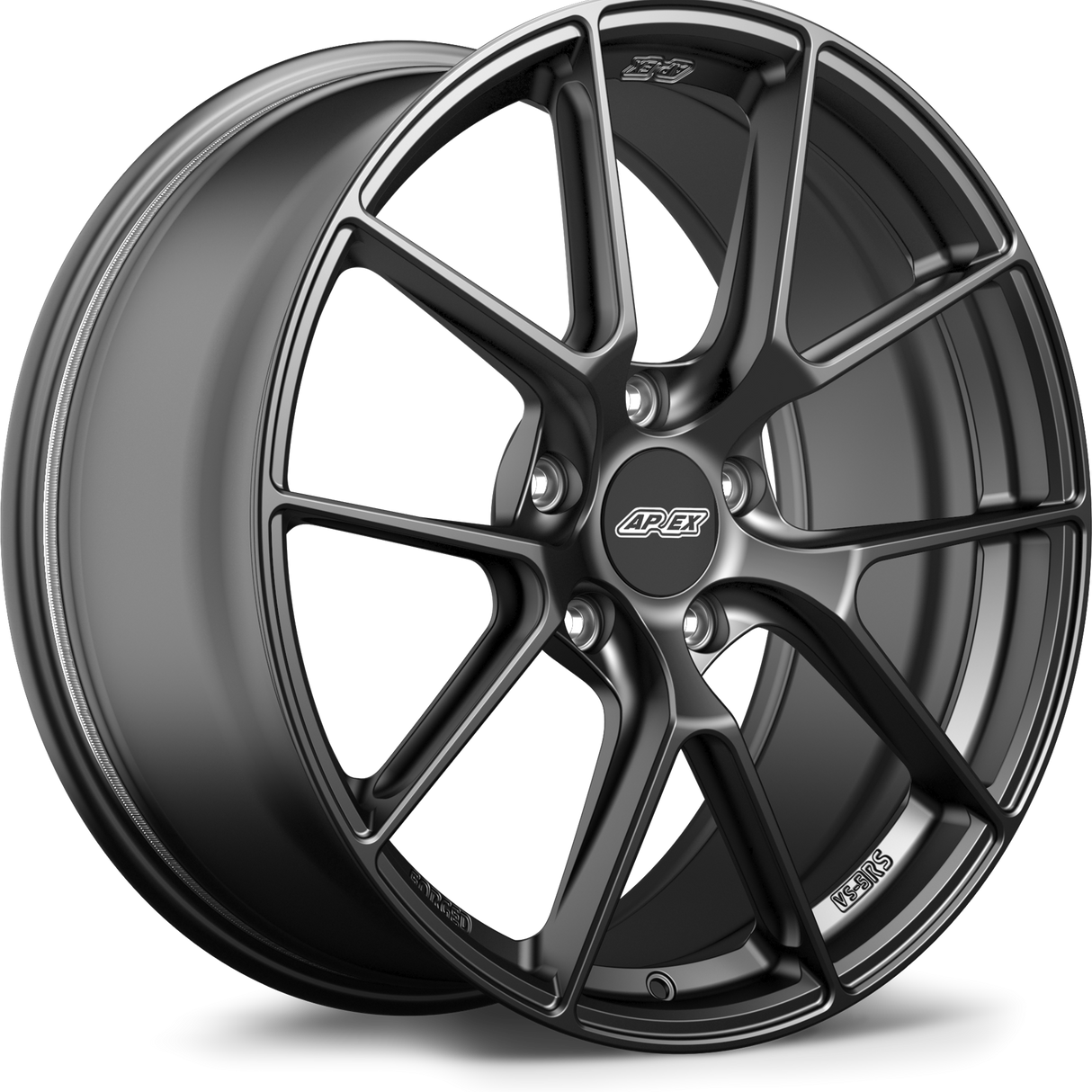 Apex 20" VS-5RS Forged 5x130 Wheel (Satin Black) - Porsche