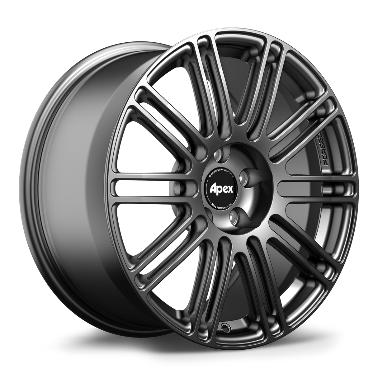 Apex 18" TC-10RT Forged 5x112 Wheel (Satin Black) - VW/Audi (Small Bore)