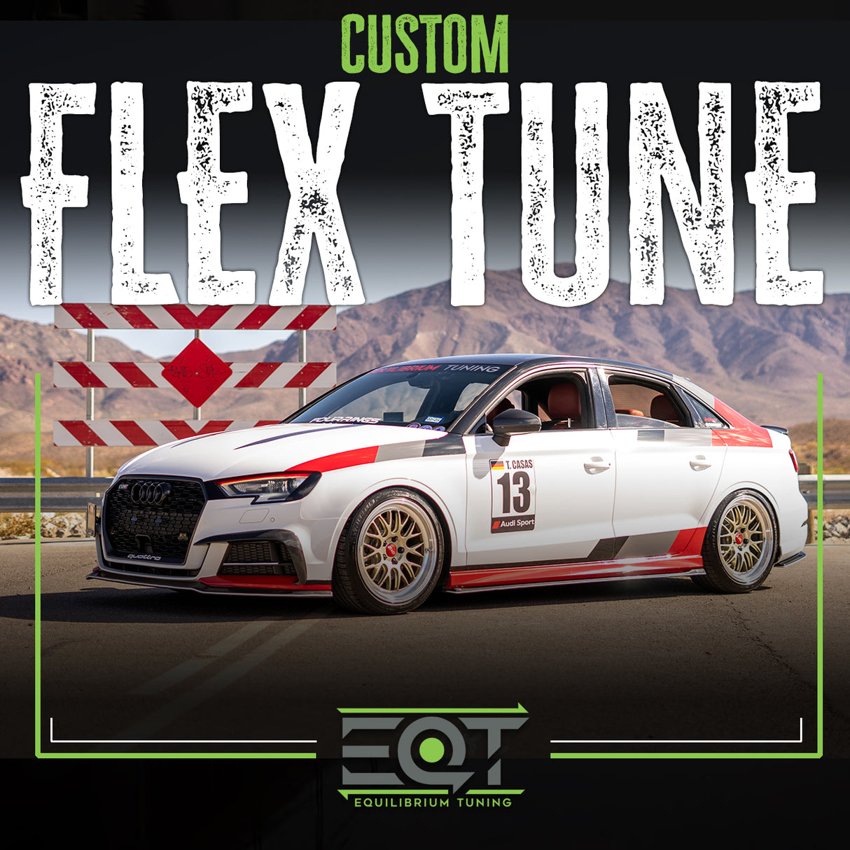 EQT Custom ECU Flex Fuel Tune - Audi MQB A3 Quattro 2.0T (8V/8V.2)