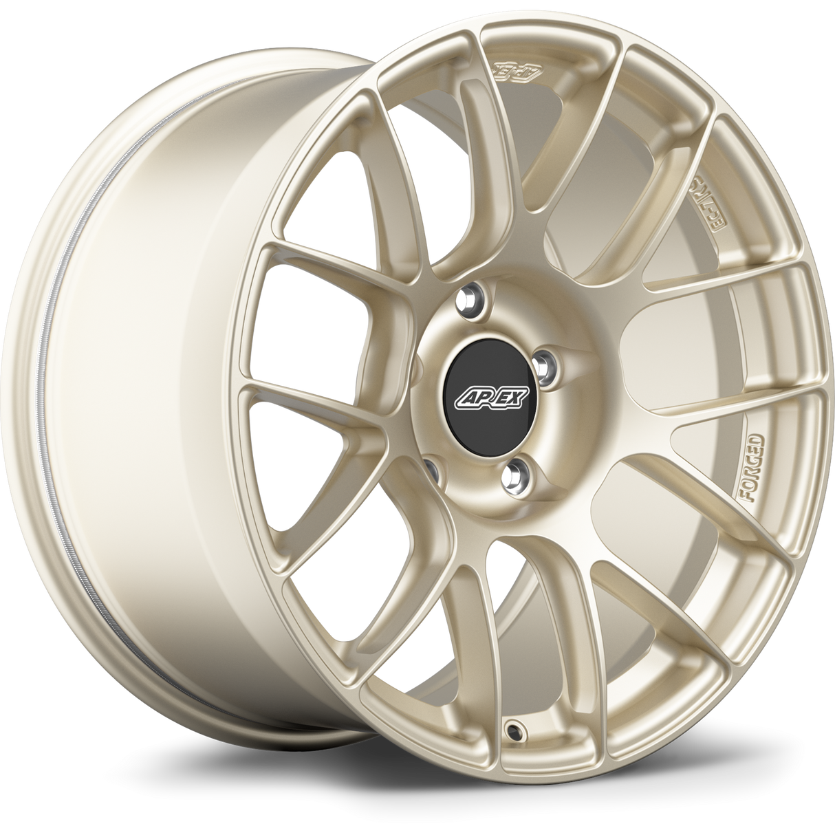 Apex 18" EC-7RS Forged 5x130 Wheel (Motorsport Gold) - Porsche