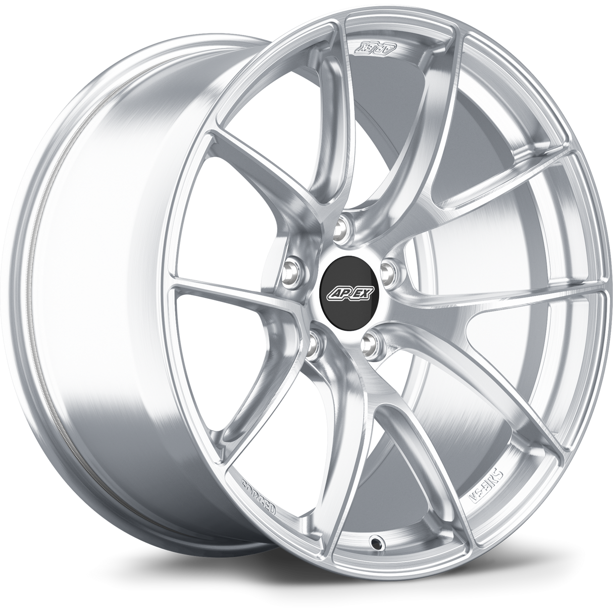 Apex 19" VS-5RS Forged 5x112 Wheel (Brushed Clear) - Audi (Big Bore)