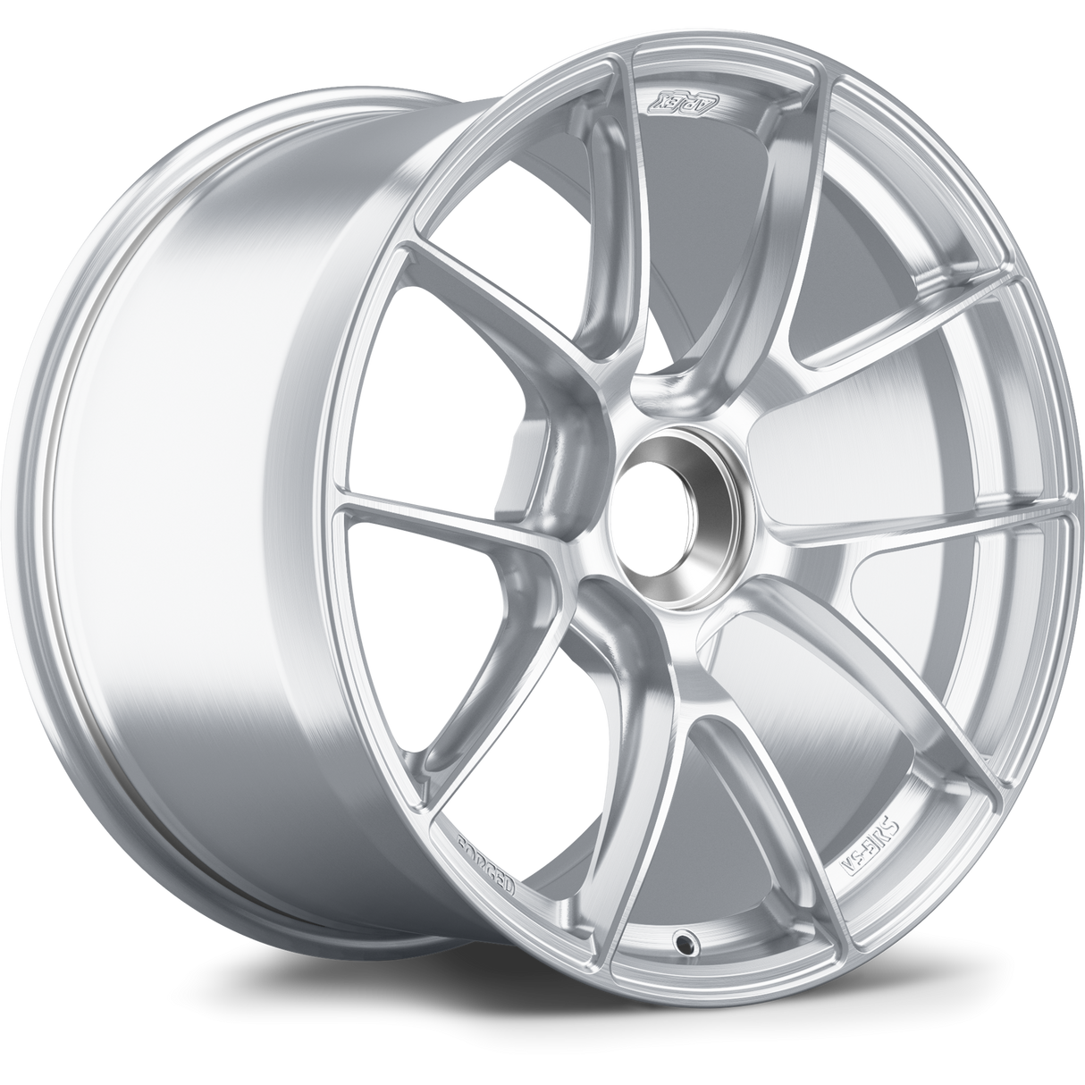 Apex 19" VS-5RS Forged PSCL Wheel (Brushed Clear) - Porsche