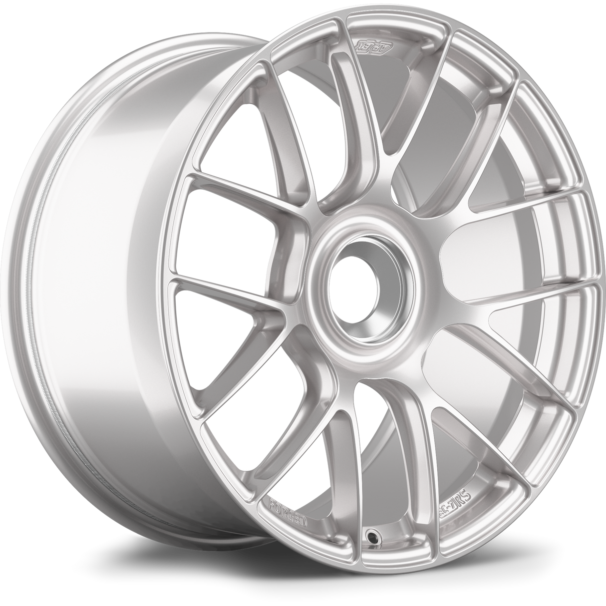 Apex 19" EC-7RS Forged PSCL Wheel (Race Silver) - Porsche