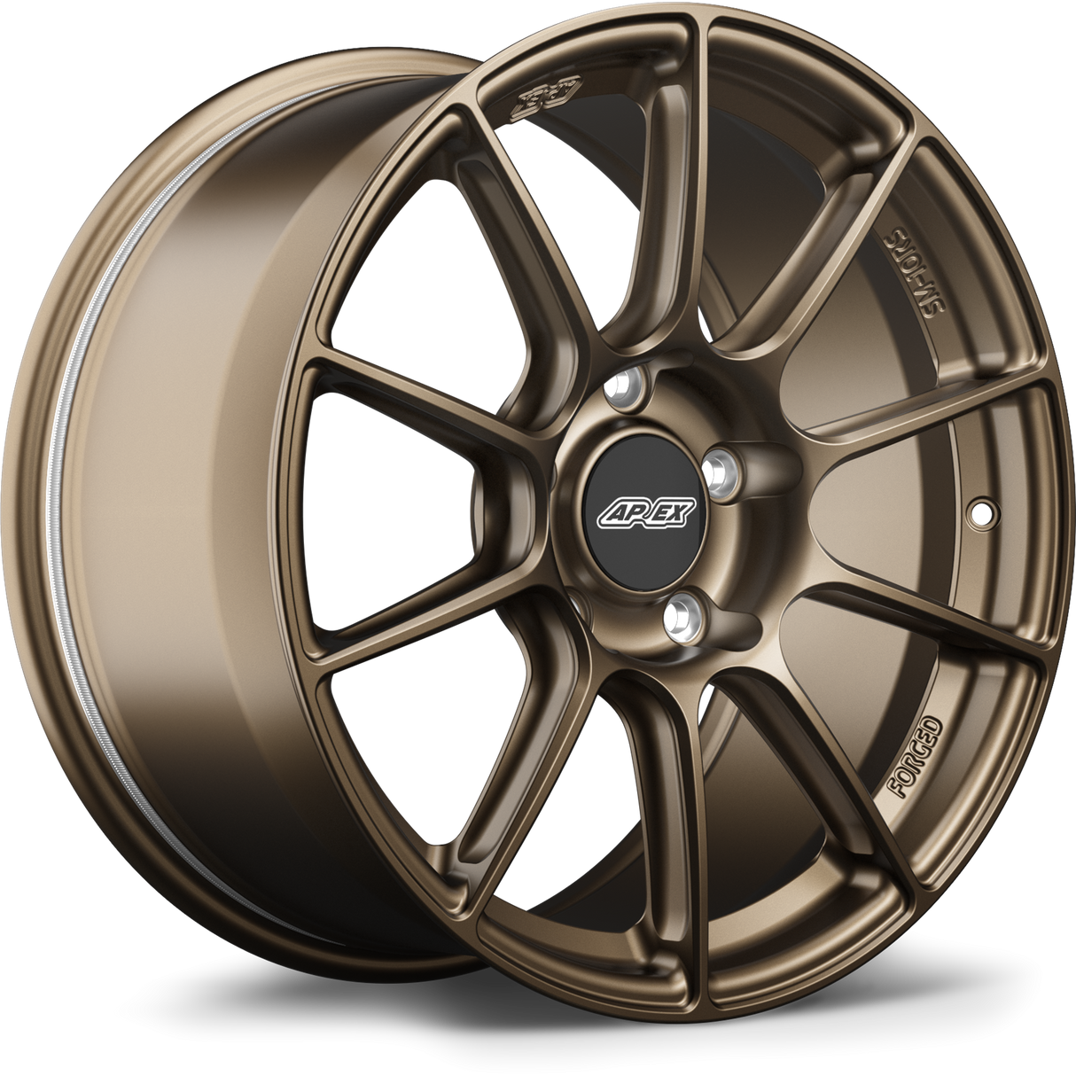 Apex 18" SM-10RS Forged 5x112 Wheel (Satin Bronze) - VW/Audi (Small Bore)