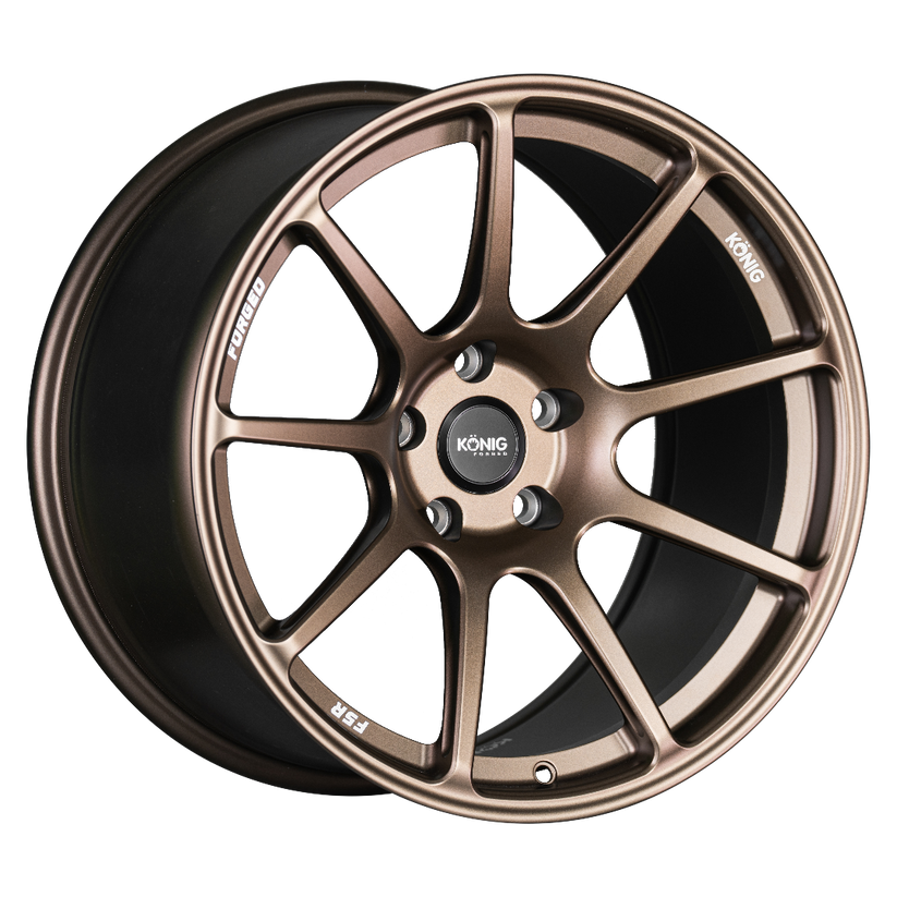 Konig 18" Forged F5R 5x112 Wheel - Satin Bronze