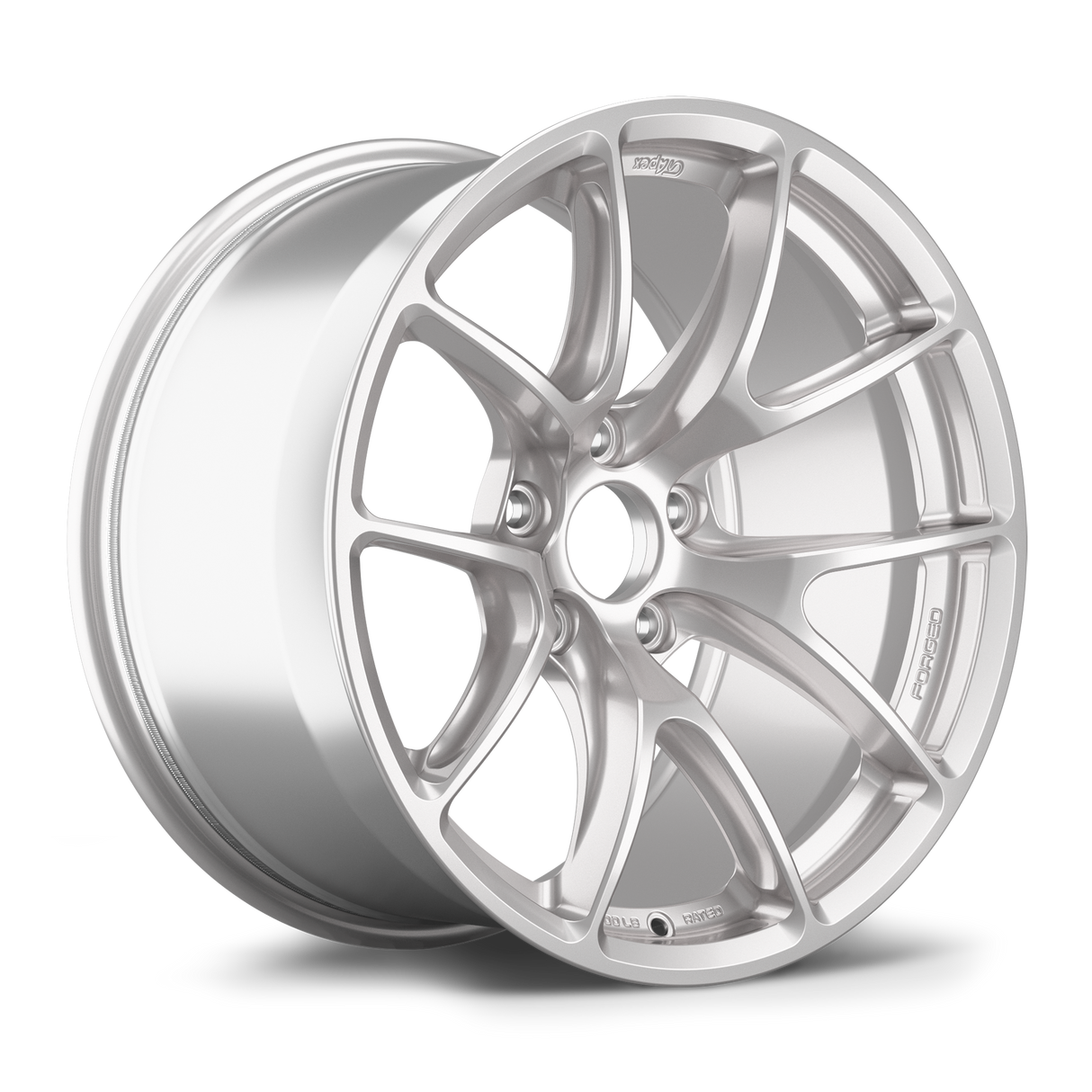 Apex 18" VS-5RE Forged 5x130 Wheel (Race Silver) - Porsche