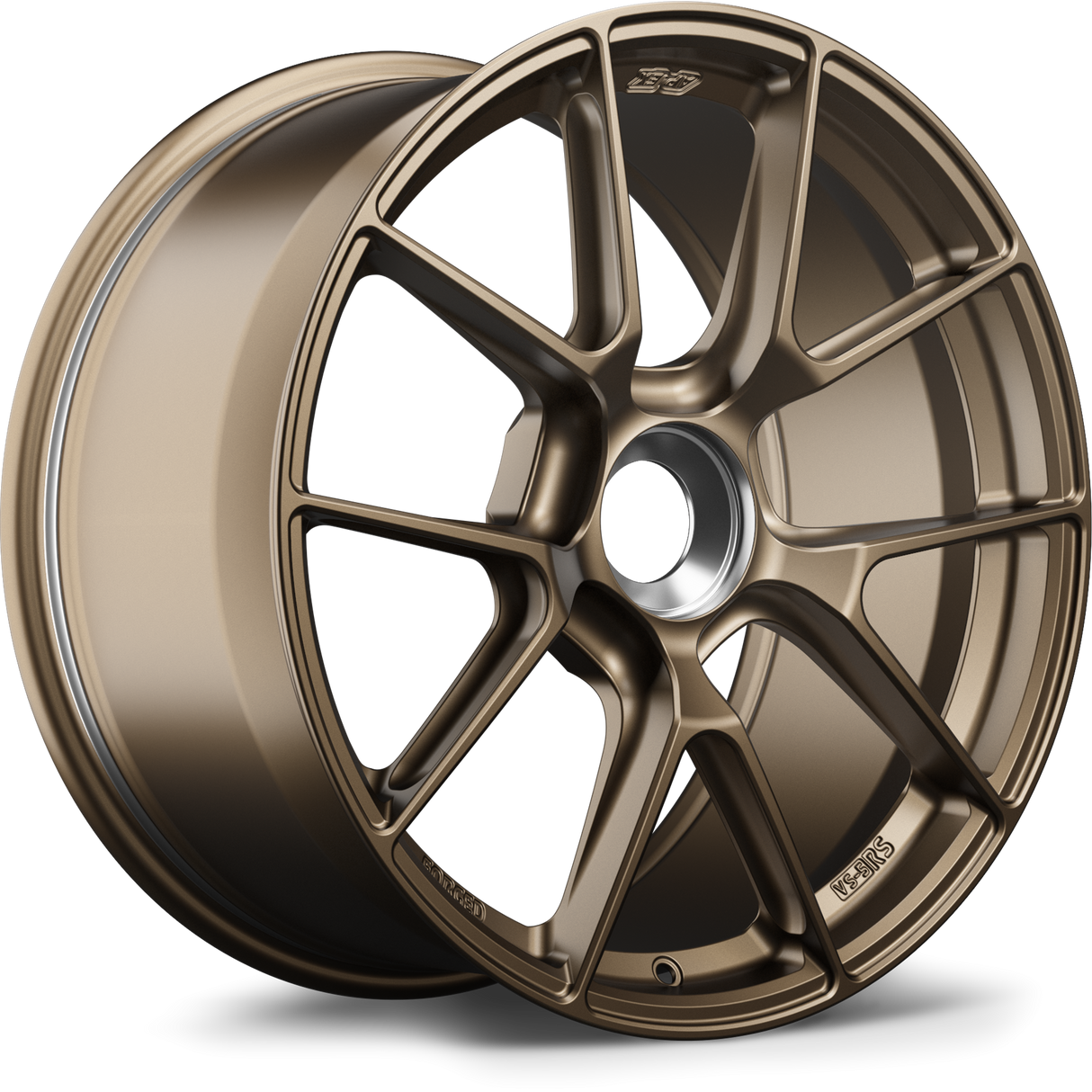 Apex 19" VS-5RS Forged PSCL Wheel (Satin Bronze) - Porsche