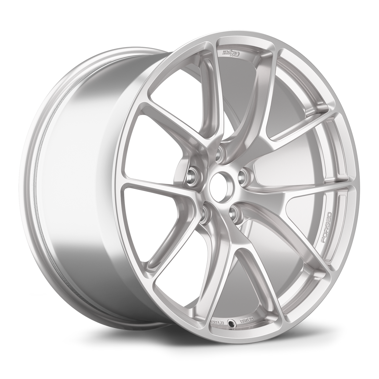 Apex 19" VS-5RE Forged 5x130 Wheel (Race Silver) - Porsche