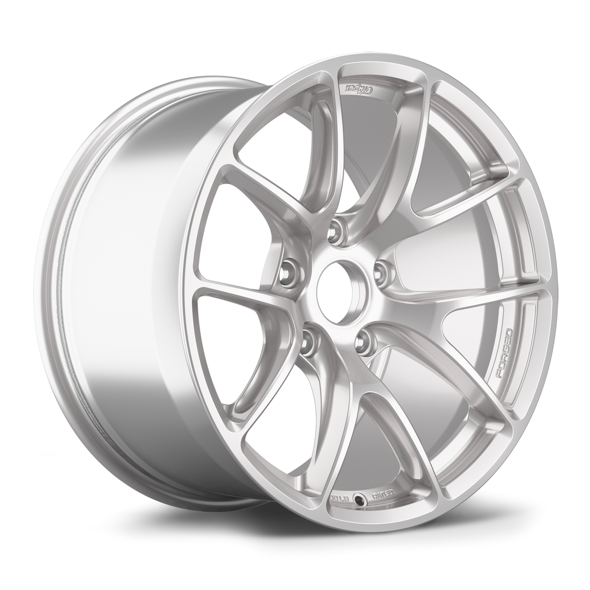 Apex 18" VS-5RE Forged 5x130 Wheel (Race Silver) - Porsche CS
