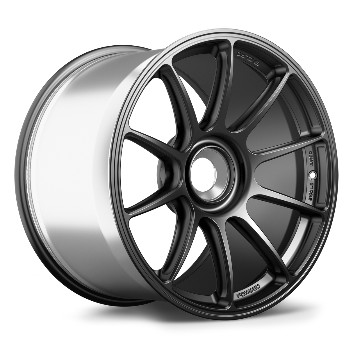 Apex 19" SM-10RE Forged PSCL Wheel (Satin Black) - Porsche