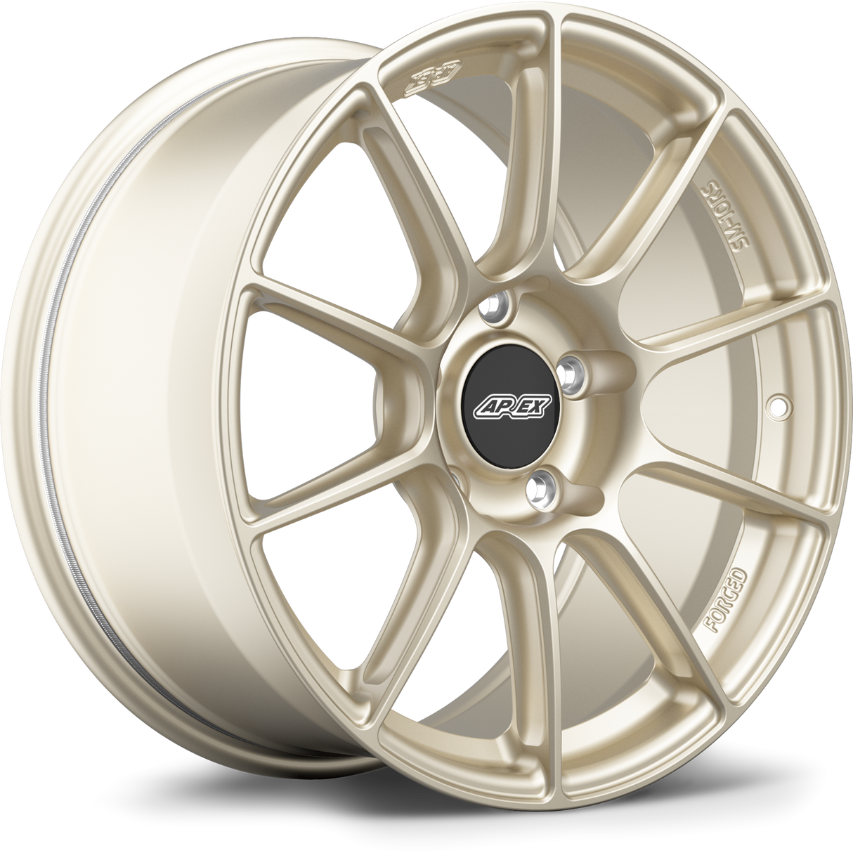 Apex 18" SM-10RS Forged 5x130 Wheel (Motorsport Gold) - Porsche