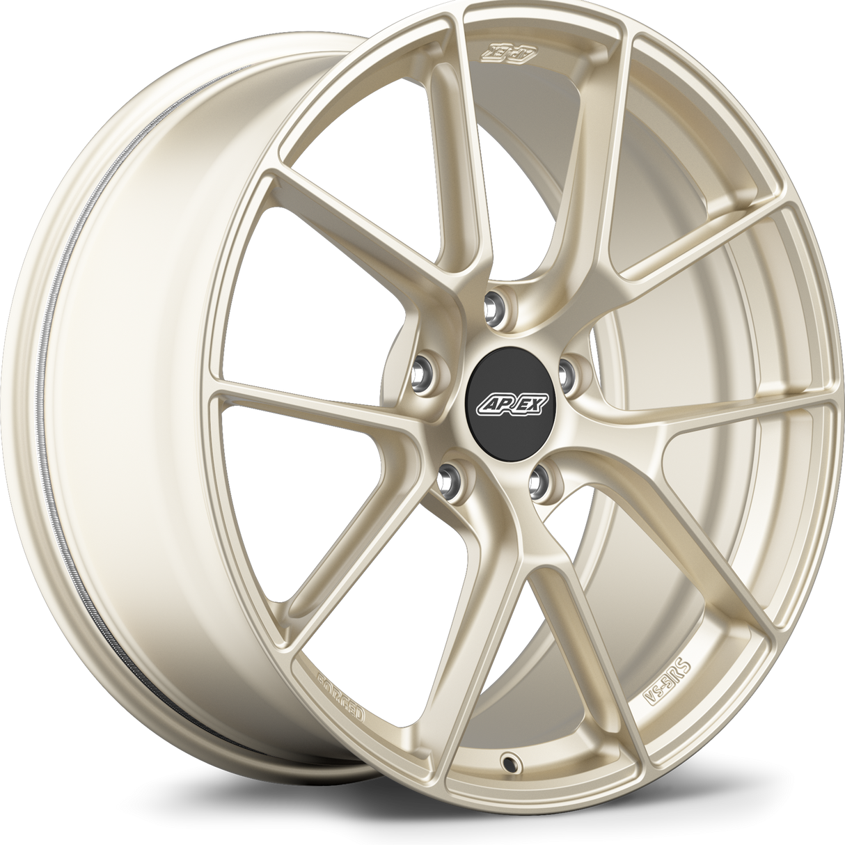 Apex 20" VS-5RS Forged 5x130 Wheel (Motorsport Gold) - Porsche