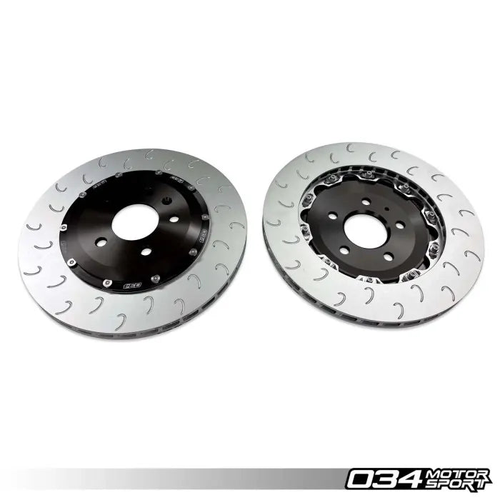 034Motorsport 2-Piece Floating Rear Brake Rotor Upgrade Kit - Audi S4, S5, SQ5 (B9+) - Equilibrium Tuning, Inc.