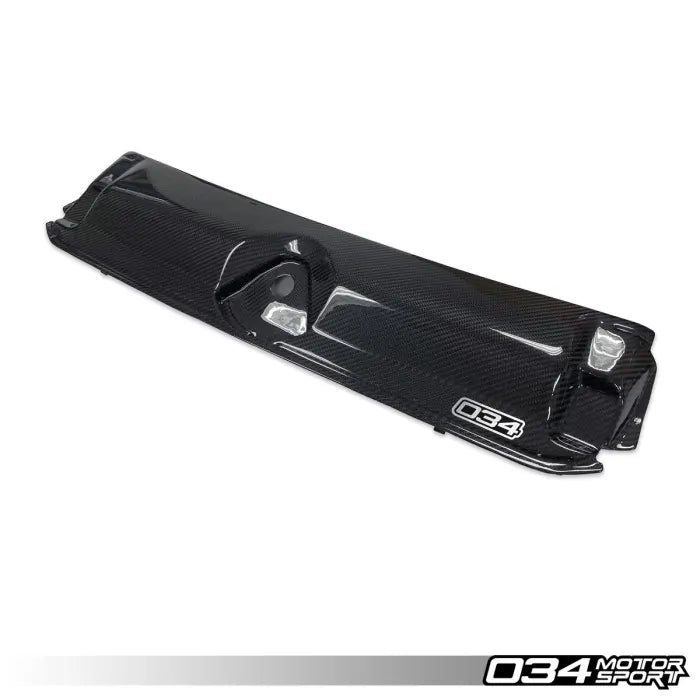 034Motorsport Carbon Fiber Radiator Support Cover - Audi A4/S4 (B9+) - Equilibrium Tuning, Inc.