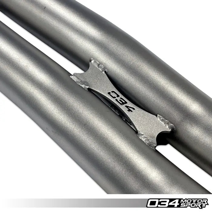 034Motorsport Res-X Resonator Delete and X-Pipe - Audi S4 (B9+) - Equilibrium Tuning, Inc.