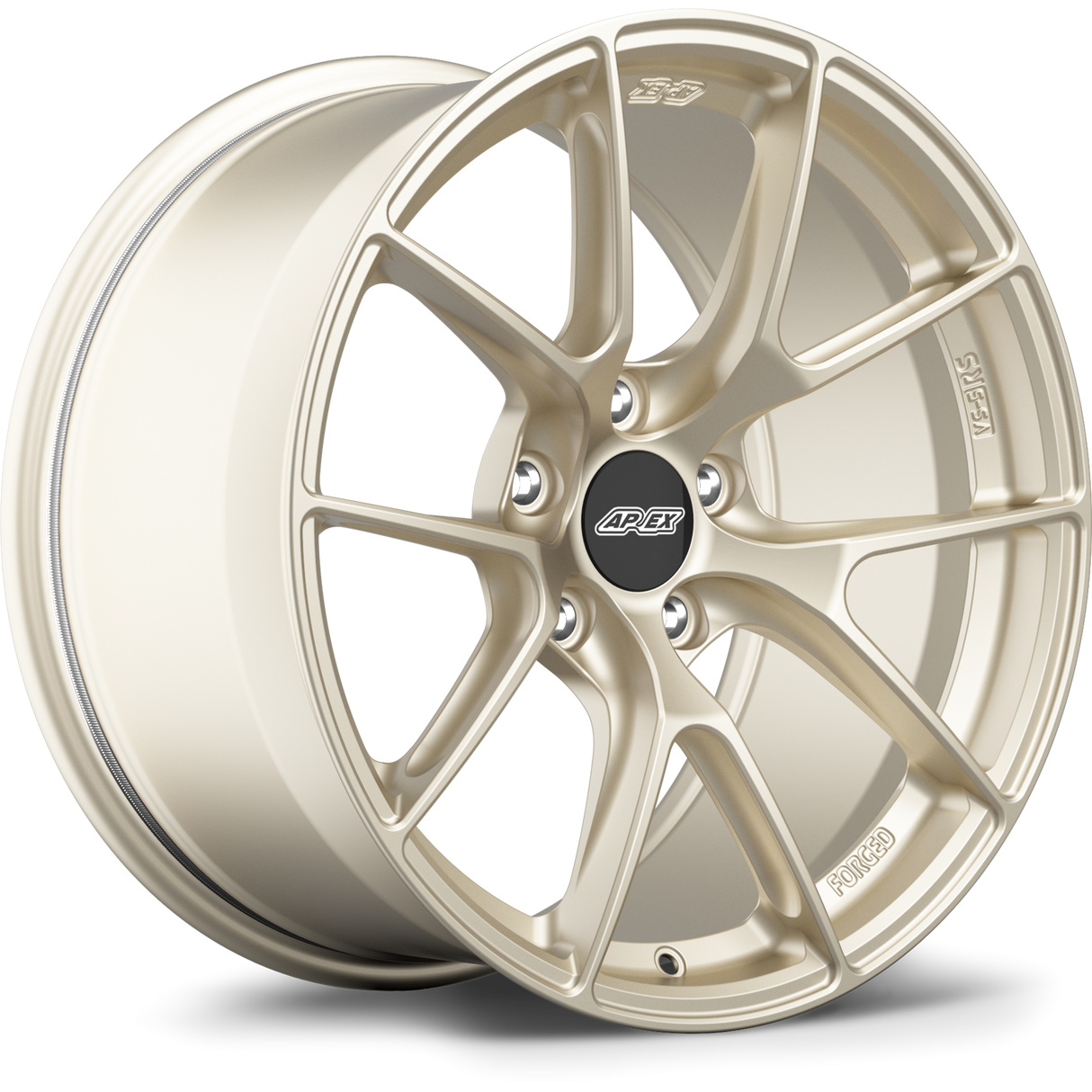Apex 18" VS-5RS Forged 5x130 Wheel (Motorsport Gold) - Porsche