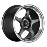 Konig 19" Hyperspec 5x112 Wheel - Anthracite Metallic w/ Mirror Machined Lip